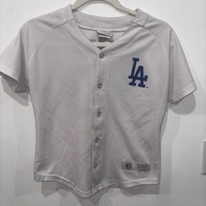 LA Dodgers Betts Youth Jersey • Medium • White • Great Condition